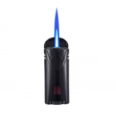 Запальничка газова для сигар Silver Match Debden Blueflame Cigar Holder метал, чорна, подарункова коробка (40674262)