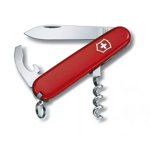Швейцарский нож Victorinox Waiter 84 мм 9 функций Красный в блистере (0.3303.B1) Швейцарский нож Victorinox Waiter 84 мм 9 функций Красный в блистере (0.3303.B1)