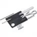 Мультитул Швейцарская карта Victorinox SwissCard Nailcare Черный полупрозрачный (0.7240.T3)
