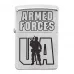 Запальничка бензинова Zippo Ukraine Classic Street Chrome гравіювання UA Armed Forces(207 AFU)