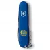 Складной нож Victorinox Spartan Ukraine 91мм 12функций Синий Большой Герб Украины (1.3603.2_T0400u)