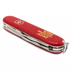 Складной нож Victorinox Spartan Ukraine 91 мм 12 функций Трезубец ОУН (1.3603_T0305u)