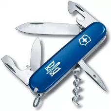 Складной нож Victorinox Spartan Ukraine 91 мм 12 функций Трезубец ОУН (1.3603.2_T0300u)