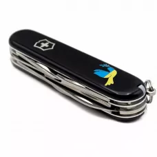 Складной нож Victorinox Climber Ukraine 91 мм 14 функций Голубь мира (1.3703.3_T1036u)