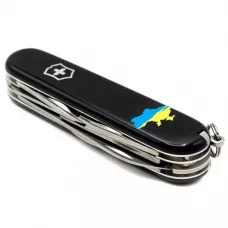 Складной нож Victorinox Climber Ukraine 91 мм 14 функций Карта Украины (1.3703.3_T1166u)