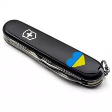 Складной нож Victorinox Spartan Ukraine 91 мм Сердце сине-желтое (1.3603.3_T1090u)