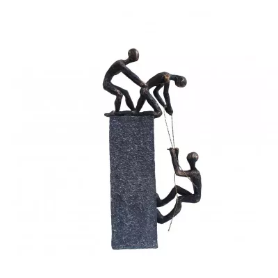 Статуетка ITALFAMA зі смоли та бронзи Сила в єдності 30 х 7 х 6 см (SR44432)