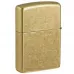 Зажигалка бензиновая Zippo Regular Street Brass Золотистая (48267)