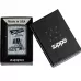 Зажигалка бензиновая Zippo 218 Car Ad Design Черно-серая (48572)