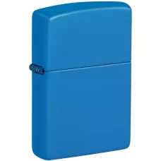 Зажигалка бензиновая Zippo Sky Blue Matte Голубая (48628)