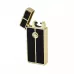 Електроімпульсна запальничка USB Tycoon одна дуга Чорно-золотистий USB шнур (100642)