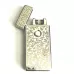 Електроімпульсна запальничка USB Tycoon дві дуги , візерунок, темний лід USB шнур, подарункова коробка (100670)