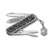 Складной нож Victorinox Classic SD Brilliant Crystal 58 мм 5 функций рукоять инкрустирована кристаллами (0.6221.35)