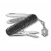 Складной нож Victorinox Classic SD Brilliant Carbon 58 мм 5 функций рукоять из карбона (0.6221.90)