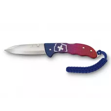 Складной нож Victorinox Evoke Alox 136мм 4 функции Сине-красный подарочная коробка (0.9415.D221)