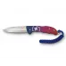 Складной нож Victorinox Evoke Alox 136мм 4 функции Сине-красный подарочная коробка (0.9415.D221)