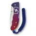 Складной нож Victorinox Evoke Alox 136мм 4 функции Сине-красный подарочная коробка (0.9415.D221)