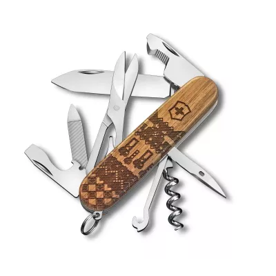 Складной лимитированный нож Victorinox Swiss Spirit Limited Edition 2023 Орех (1.3901.63L23)