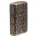 Зажигалка бензиновая Zippo Armor St. Benedict Antique Brass (29719)