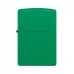 Зажигалка бензиновая Zippo Regular Grass Green Matte Зеленая (48629)