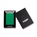Зажигалка бензиновая Zippo Regular Grass Green Matte Зеленая (48629)