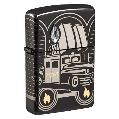 Коллекционная лимитированная зажигалка Zippo Armor Zippo Car 75 Design Collectible Of The Year (48693)