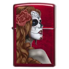Зажигалка бензиновая Zippo Day Of Dead Girl (28830)