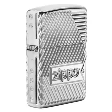Зажигалка бензиновая Zippo Bolts Design Armor (29672)