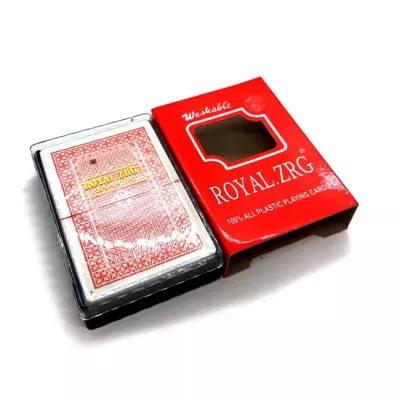 Карты игральные DUKE Royal Красная рубашка (DN34727RED)