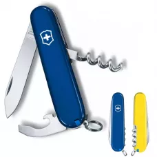 Складной нож Victorinox Waiter Ukraine Сине-желтый (0.3303.2.8)