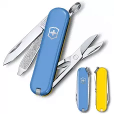 Складной нож Victorinox Classic SD Ukraine Голубо-желтый (0.6223.28G.8)
