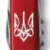 Складной нож Victorinox Spartan Ukraine 91 мм, 12 фунций Трезубец готический белый (1.3603_T0630u)