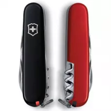 Складной нож Victorinox Spartan Ukraine Черно-красный (1.3603.3.1)