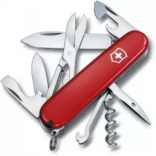 Складной нож Victorinox Climber Ukraine Красно-черный (1.3703.1.3)