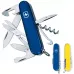 Складной нож Victorinox Climber Ukraine Cине-желтый (1.3703.2.8)