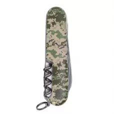Складной нож Victorinox Climber Army Пиксель с красным лого (1.3703.3.W3941p)