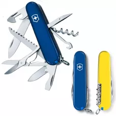 Складной нож Victorinox Huntsman Ukraine Сине-желтый (1.3713.2.8)