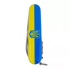 Складной нож Victorinox Huntsman Ukraine Герб на флаге (1.3713.3_T3040p)