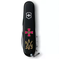 Складной нож Victorinox Huntsman Army Эмблема ЗСУ и Трезубец ЗСУ (1.3713.3.W1015u)