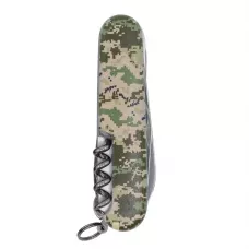 Складной нож Victorinox Huntsman Army Пиксель с красным логотипом (1.3713.3.W3941p)