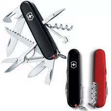 Складной нож Victorinox Huntsman Ukraine Черно-красный (1.3713.3.1)