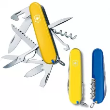 Складной нож Victorinox Huntsman Ukraine Желто-синий (1.3713.8.2)