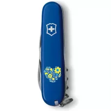 Складной нож Victorinox Spartan Ukraine Цветочное сердце (1.3603.2_T1246u)