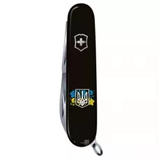 Складной нож Victorinox Huntsman Ukraine Герб Украины с цветочным флагом (1.3713.3_T1280u)