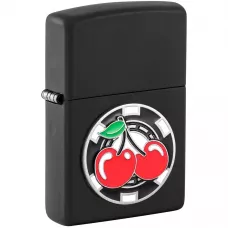 Бензиновая зажигалка Zippo 218 Cherries Poker Chip (48905)