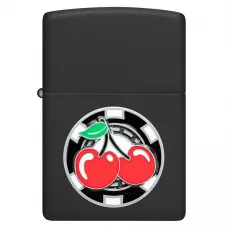 Бензиновая зажигалка Zippo 218 Cherries Poker Chip (48905)