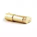 Запальничка бензинова IMCO Super 6700 Triplex Brass gold with E/T золотиста (IM1800025)