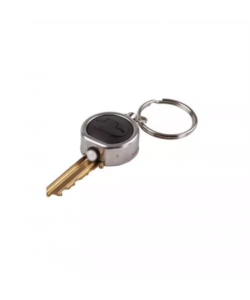 Брелок-фонарік LED True Utility Locklite водонепроникний контейнер Сріблястий (TU250)
