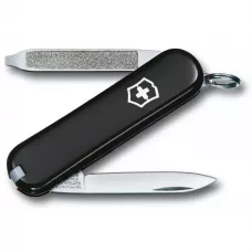 Складаний ніж Victorinox Escort 58 мм 6 функцій Чорний (0.6123.3)