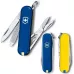 Складаний кишеньковий ніж-брелок 58 мм Victorinox CLASSIC SD UKRAINE 2 шари, 7 функцій, синьо-жовтий (0.6223.2.8)